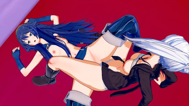 Fire Emblem - Lucina X Robin Scissoring (3D Hentai)