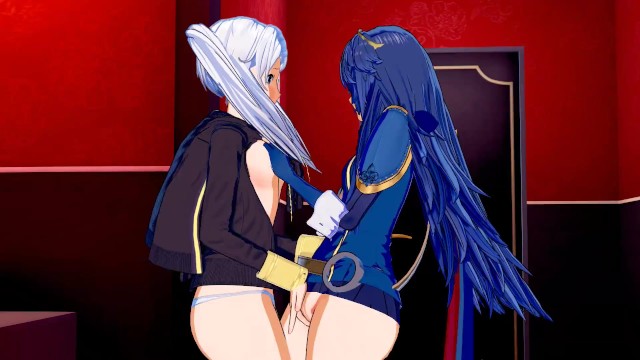 Fire Emblem - Lucina X Robin Scissoring (3D Hentai)