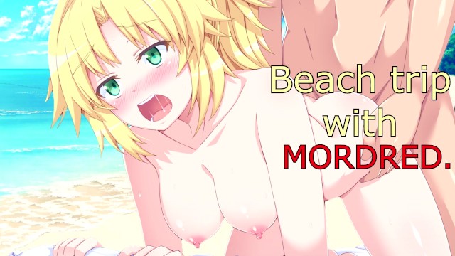 640px x 360px - Beach Trip with Mordred - Hentai JOI (Patreon Choice) - Pornhub.com