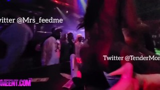 Mrsfeedme And Tender Montana Attend A Public Strip Club In This Viral Video