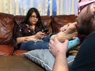 Worshipping & CUMMING on Teen Soles fresh out of Sweaty Ankle Socks!