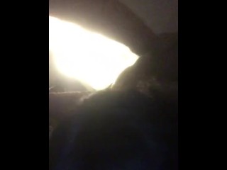 Deepthroating and cumming on_dick... Pussy making noises!
