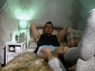 Sweaty Gym Socks + Foot Humiliation