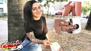NATASCHA INK A STUDENT AT REAL PICK UP CASTING GETS HER FIRST ANAL FROM A GERMAN SCOUT