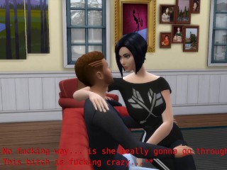 DDSims - Wife cheats with friends infront ofhusband - Sims 4