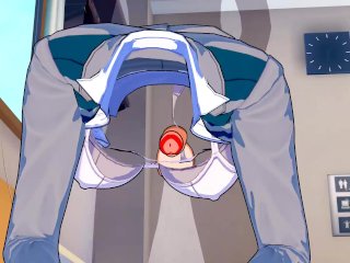 My Hero_Academia - Invisible Girl Toru Hagakure 3D Hentai