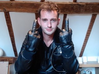 Caution: Fag Bashing With Leather Dom