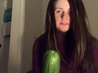 Look at This Massive English Cucumber!!!! (Super Soft Attempt!)