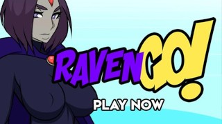 Lewd Raven A Member Of The Teen Titans Catches Us While We're Jerking Off