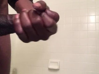 HORNY ASF!!! CUM THROW IT BACK ON THIS DICK!!! BBC SOLO RRMASTURBATION!!