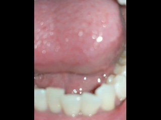Tongue, Mouth, Uvula.....And_Gummy Bears Sliding Whole DownMy Throat