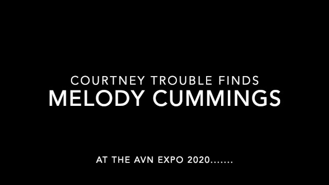 Catching Up with Melody Cummings at the AVN Expo ManyVids Booth - Courtney Trouble, Melody Cummings