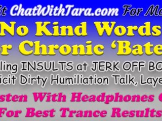 Hurling Insults At Jerk Off Boi's Masturbation_Humiliation Erotic_Audio JOI