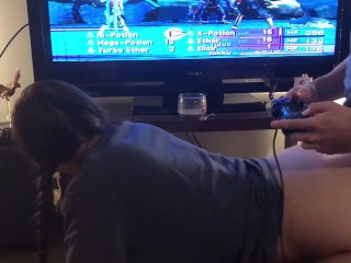 Cute Girl Gets Fucked While Her Boyfriend PlaysGames