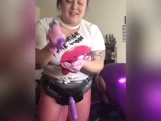 Bbw Lesbian Strapon Femdom - Lesbian Pegging Porn Videos - fuqqt.com