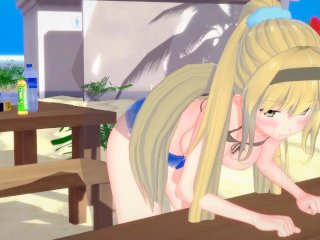 M1 Garand Beach Princess Vers. - Girls Frontline - Koikatsu/ 3D_Hentai