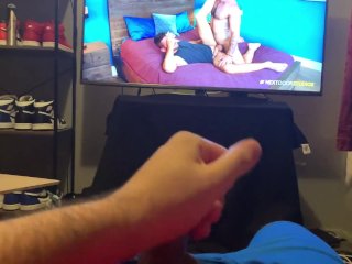 Hot Horny Jackoff To Porn And Air Jordans