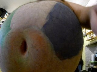 Beachball Belly Clip