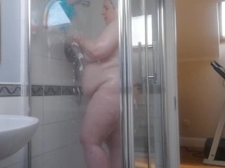 OiledUp Stripping for Shower Irish BBW