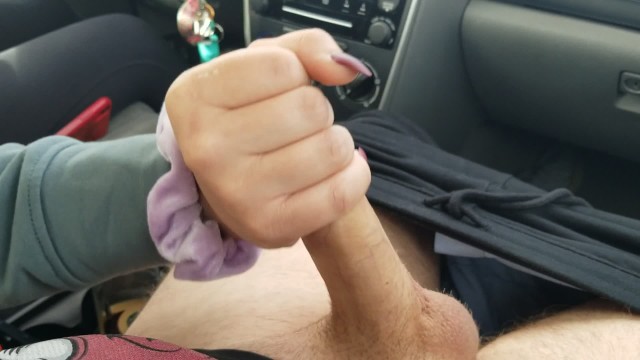 Handjob While He Driving - Handjob while she Drives - Pornhub.com