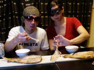 Stripe Dinner & Squirting　ほっけでご飯&オナ潮吹き