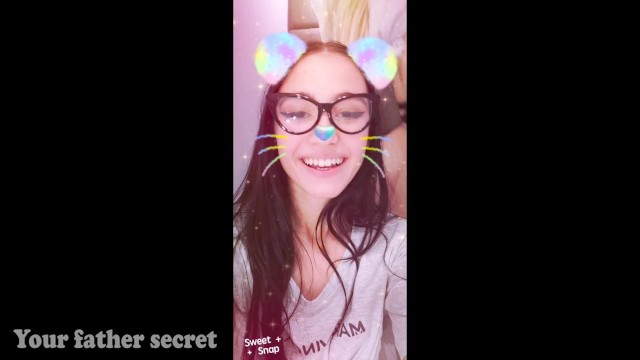 Two virgins undress for a Snapchat and play with wet pussies on camera