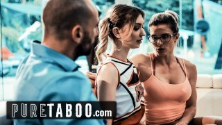 Free Sex Clip - Pure Taboo Cory Chase Cheerleader Into Sex With Coach & Her Husband