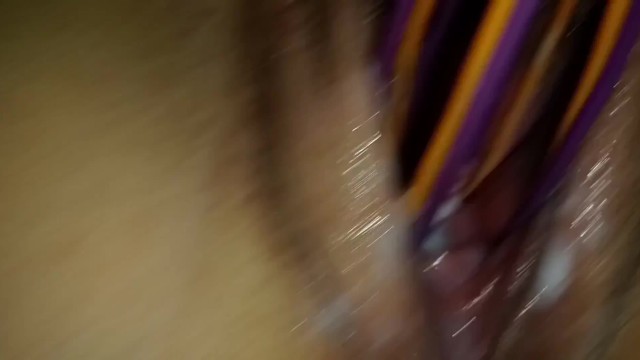 Secretly recording blindfolded close up squirting playtime anal 13