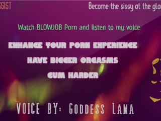 Become the sissy_at the glory holethrough audio BJ INSTRUCTIONS