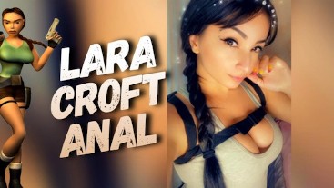 Lara Croft - ANAL ANAL ANAL - Sex Machine CREAMPIE