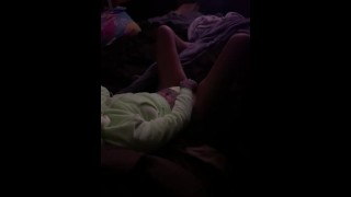 GF Was Spotted Rubbing Her Pussy