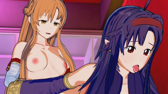 Asuna Lisbeth Porn - Sword Art Online - Futa Asuna X Yuuki Konno 3D Hentai - Pornhub.com