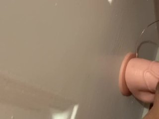 Fucking My Suction Cup_Dildo (I Orgasmed_Twice)