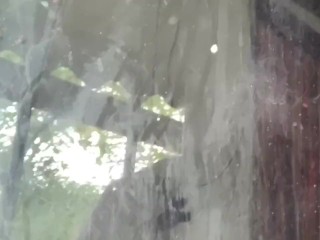 Cam in EmilyRoseTV’s window! Intense orgasm during_yoga!