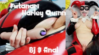 TEASER Latex Femdom Fetish Futanari Harley Quinn Anal & BJ Omankovivi