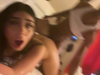 Violet Myers ONLY FANS LEAK! STRETCHES AND_CREAMS ON A_BIG DICK