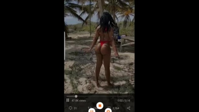 Trini Teen Babe Ass Shaking