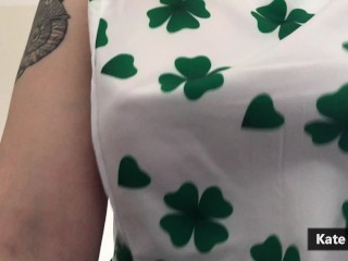 St. Patrick's Day Sex,Deepthroat and Cum_Mouth - 4K