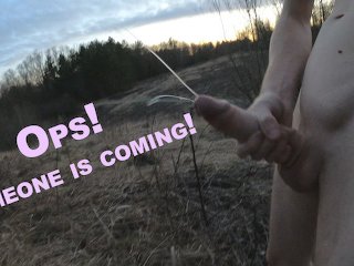 Ops! Really Close One! Risky Public Nudity Johann Wood