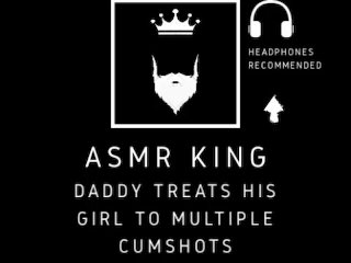 ASMR - Multiple Cumshots Over Ass, Pussy &Face. Audio Clip/moaning_for Her