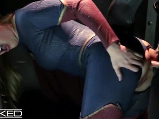 WickedParodies - SupergirlSeduces BraniacInto Anal Sex