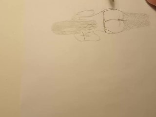 Hot Ass Kelsi Monroe - Drawing