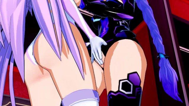 Hyperdimension Neptunia - Purple Heart X Purple Sister Yuri Hentai