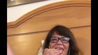 Mom MILF In Quarantine Masturbating On Cam With HS Friend
