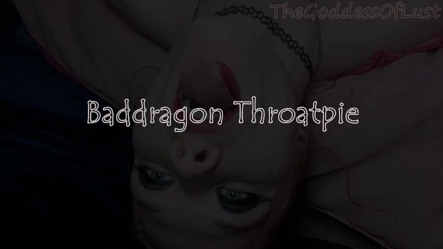 Redhead goth baddragon throatpie - TheGoddessOfLust 11