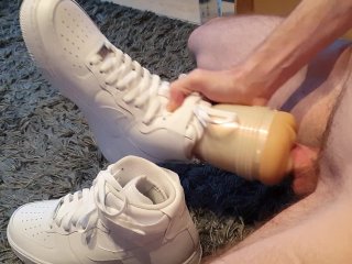 4K - Fucking Stoyas Pussy With/And Nike Airforce 1 Sneaker