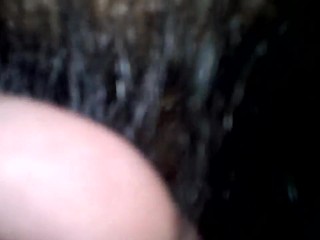 See my Very hairy and a drop of pre cum muy_de cerca_mi peluda verga