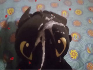 Dragon Toothless Plush In Head