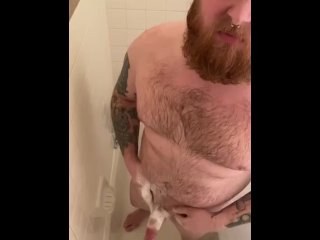 Beard Dad_Bod Shower FunMasterbate Hairy