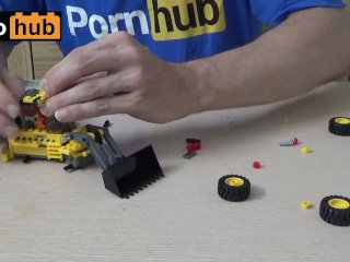 You Are Stronger That_This Lego Bulldozer! Stay Strong and_Stay Safe!